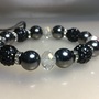 Hematite and Glass beaded bracelet  - Thumbnail 4