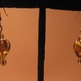 Topaz <3 Lampwork Glass Earrings - Thumbnail 1