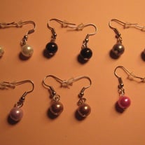 Cultura Glass Pearl Earrings