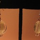 Frosted Circles Glass Earrings - Thumbnail 1