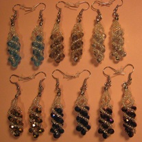 Swarovski & Seed Bead Earrings