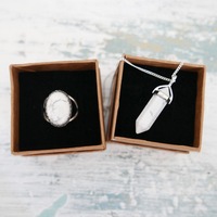 Medium White Howlite Ring - Thumbnail 1