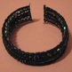 Black Seed Bead Cuff - Thumbnail 1
