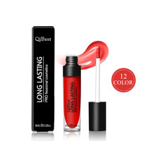 New 12 Color Lip Gloss Non-stick Cup Waterproof Liquid Lipstick - Thumbnail 4