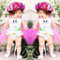 Cute Bunny Romper - Thumbnail 1