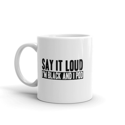 I'm black and i pod mug made in the usa