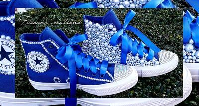 Adult Custom Bling Converse (Size 4-9)