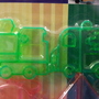 Car Rocket & Ship Different Design Transport Series  6pcs Plastic Cookie / Food Cutter Stamp Mold - Thumbnail 2
