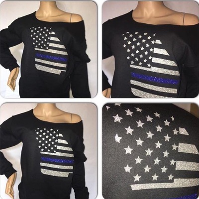 Back the blue: ga edition sweatshirt