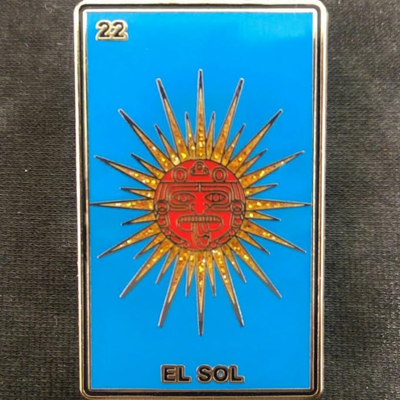 El sol pin
