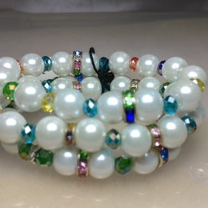 Glass Crystal Bracelet Set