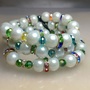 Glass Crystal Bracelet Set - Thumbnail 3