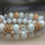 Glass Crystal Bracelet Set - Thumbnail 4