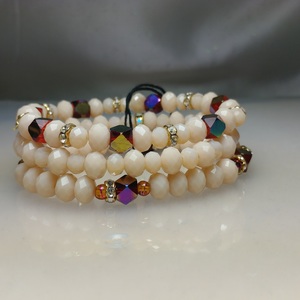 Glass Crystal Bracelet Set