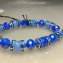Glass Crystal Bracelet - Thumbnail 1