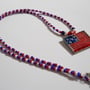 American Flag Pendant Necklace-2
