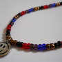 Smiley Face Bead Necklace - Thumbnail 1