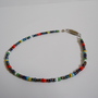 Metallic Rainbow Bead Bracelet - Thumbnail 1