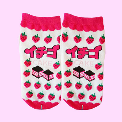 Strawberry cake socks