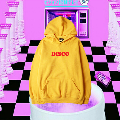 Disco hoodies in yellow - Thumbnail 4