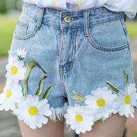 Daisy Denim Shorts - Thumbnail 2