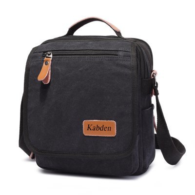 Kaden 3804 4L Men Multifunctional Canvas Single Shoulder Bag
