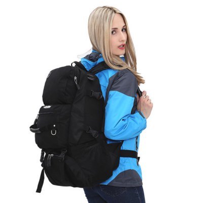 Durable Top Quality 40L Rucksack/Backpack Durable Travel Camping Hiking Hunting - Black