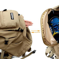 Durable Top Quality 40L Rucksack/Backpack Durable Travel Camping Hiking Hunting - Black - Thumbnail 3