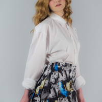 "Harry Potter" Irregular pleated skirt - Thumbnail 1