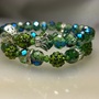 Glass Crystal Bracelet Set - Thumbnail 3