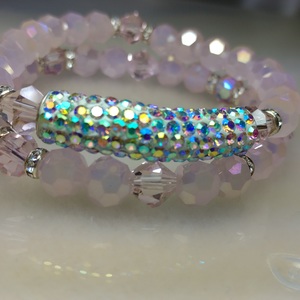 Glass Crystal Bracelet Set