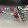Rhinestone bow bracelet  - Thumbnail 2