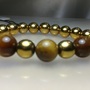 Hematite and Tiger eye bracelet - Thumbnail 4