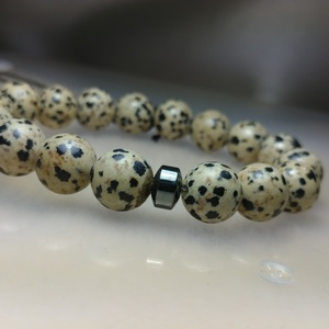 Dalmatian Jasper bracelet