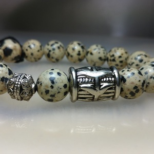 Dalmatian Jasper bracelet