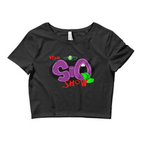  Official The SiQ Show logo Women’s Crop Tee - Thumbnail 1