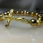 Hematite bracelet (Gold tone) - Thumbnail 2