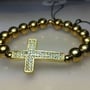 Hematite bracelet (Gold tone) - Thumbnail 2