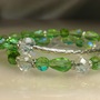Glass Crystal Bracelet Set - Thumbnail 2