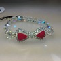 Rhinestone bow bracelet   - Thumbnail 1