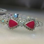 Rhinestone bow bracelet   - Thumbnail 2