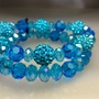 Glass Crystal Bracelet Set - Thumbnail 1