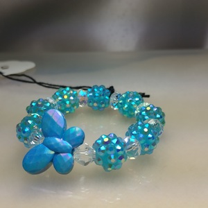 Acrylic Disco ball bracelet 