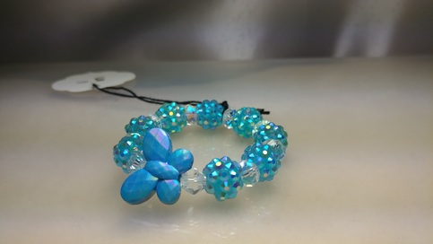 Acrylic Disco ball bracelet 