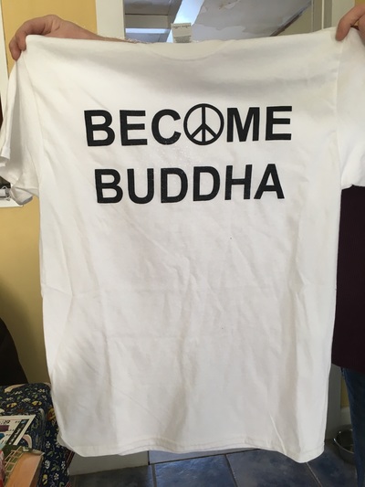 "BECOME BUDDHA" T-shirt