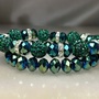 Glass Crystal Bracelet Set - Thumbnail 4