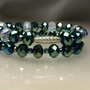 Glass Crystal Bracelet Set - Thumbnail 1