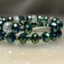 Glass Crystal Bracelet Set - Thumbnail 2