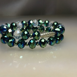 Glass Crystal Bracelet Set