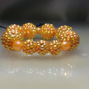 Acrylic Disco ball bracelet 